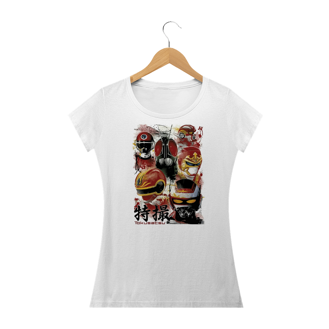 Nome do produto: CAMISETA FEMININA TOKUSATSU