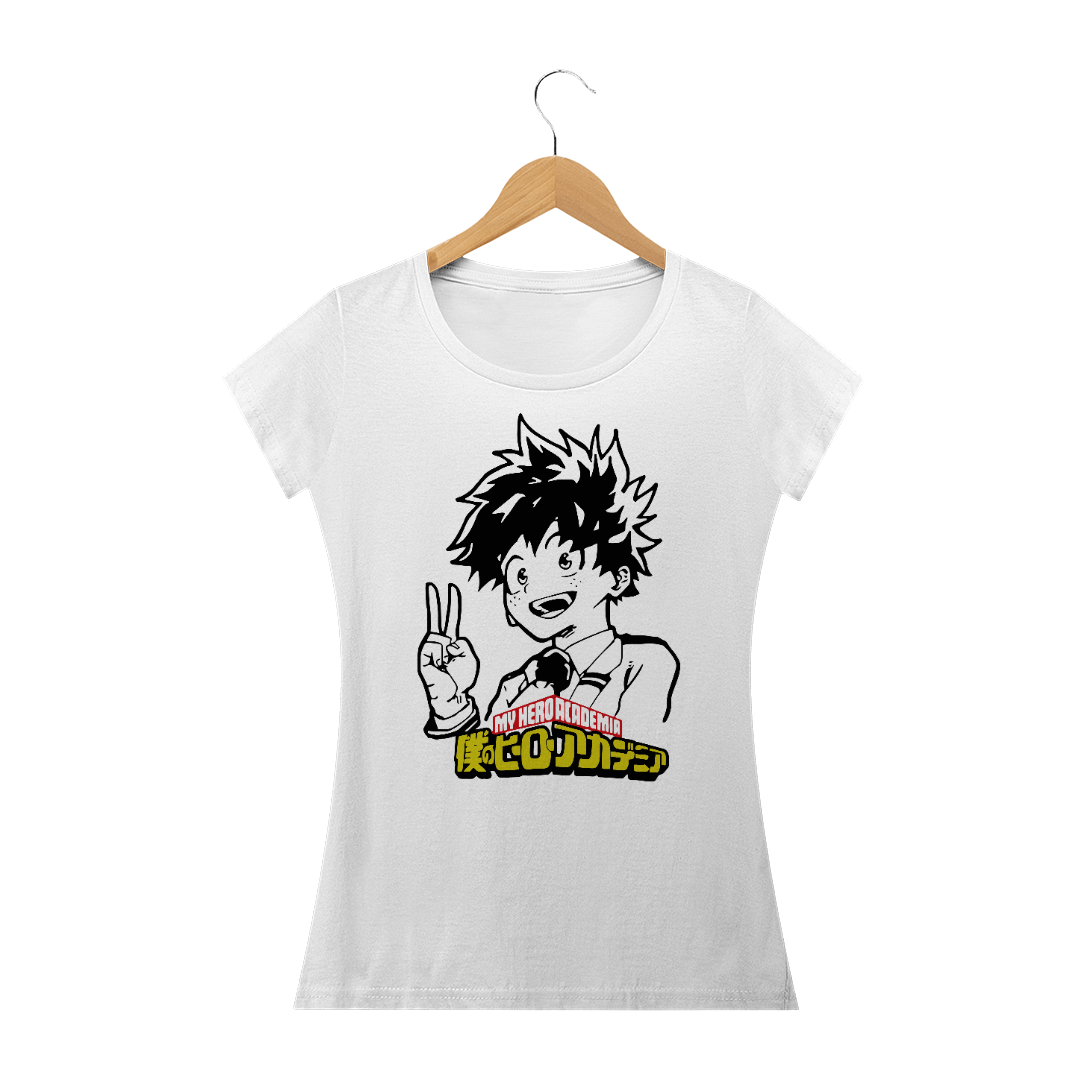 Nome do produto: CAMISETA FEMININA - BOKU NO HERO