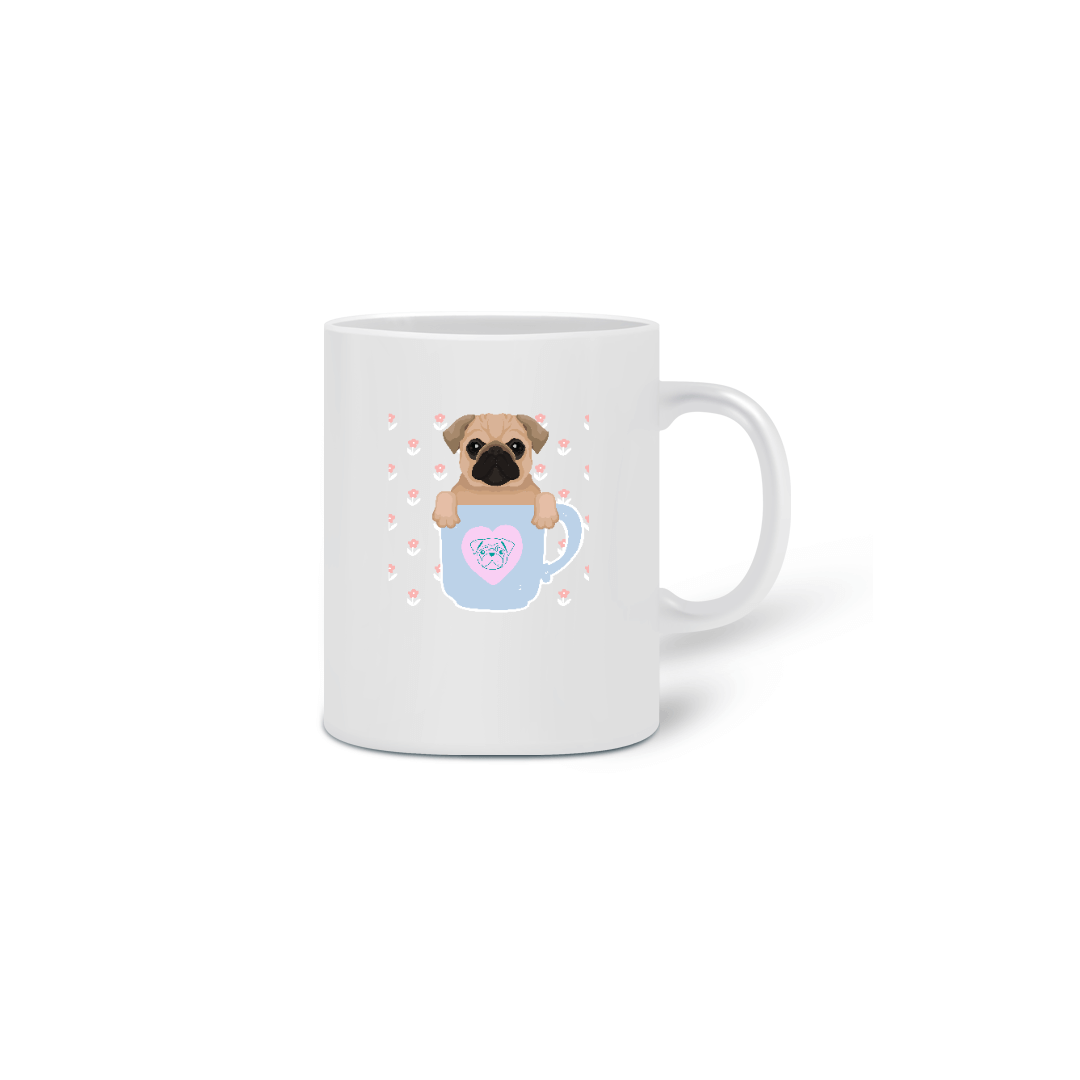 Nome do produto: Caneca Pug Lovers