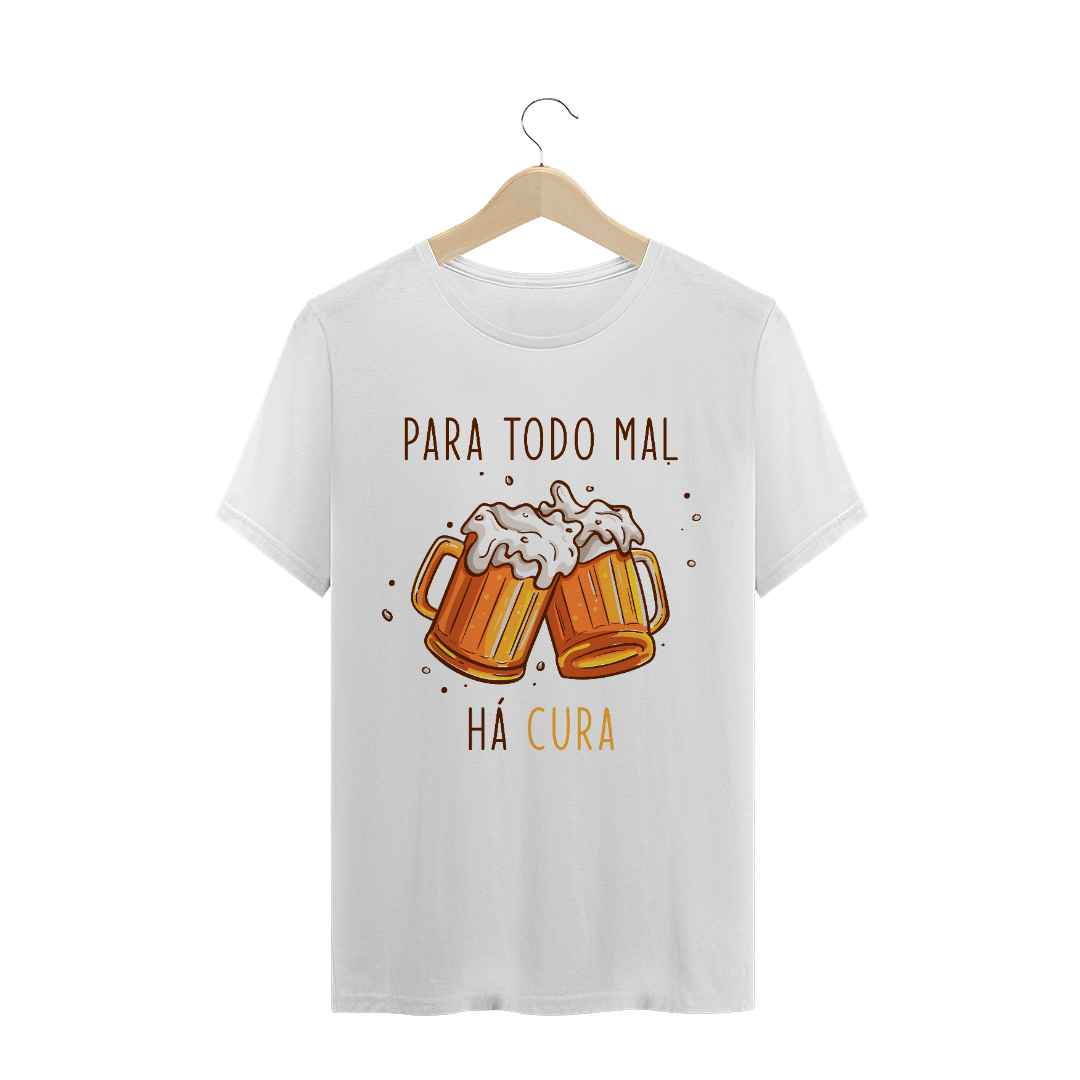 Nome do produto: Blusa Para Todo Mal Há Cura - Chopp