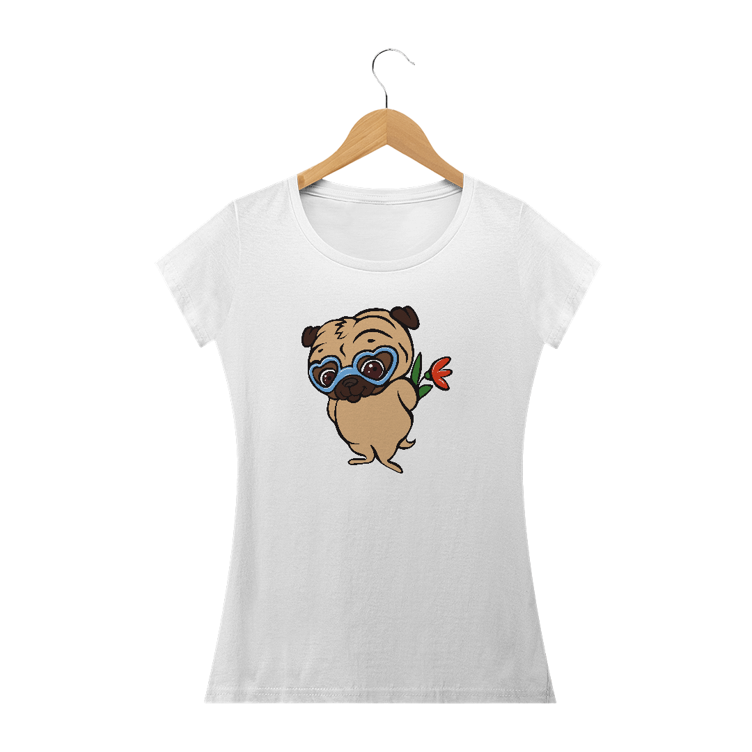 Nome do produto: Baby Look Baby Pug