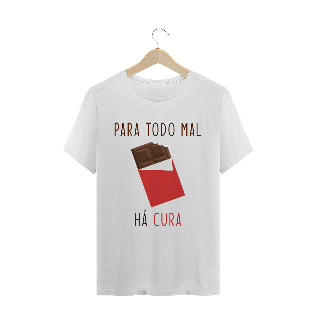 Nome do produto: Blusa Para Todo Mal Há Cura - Chocolate