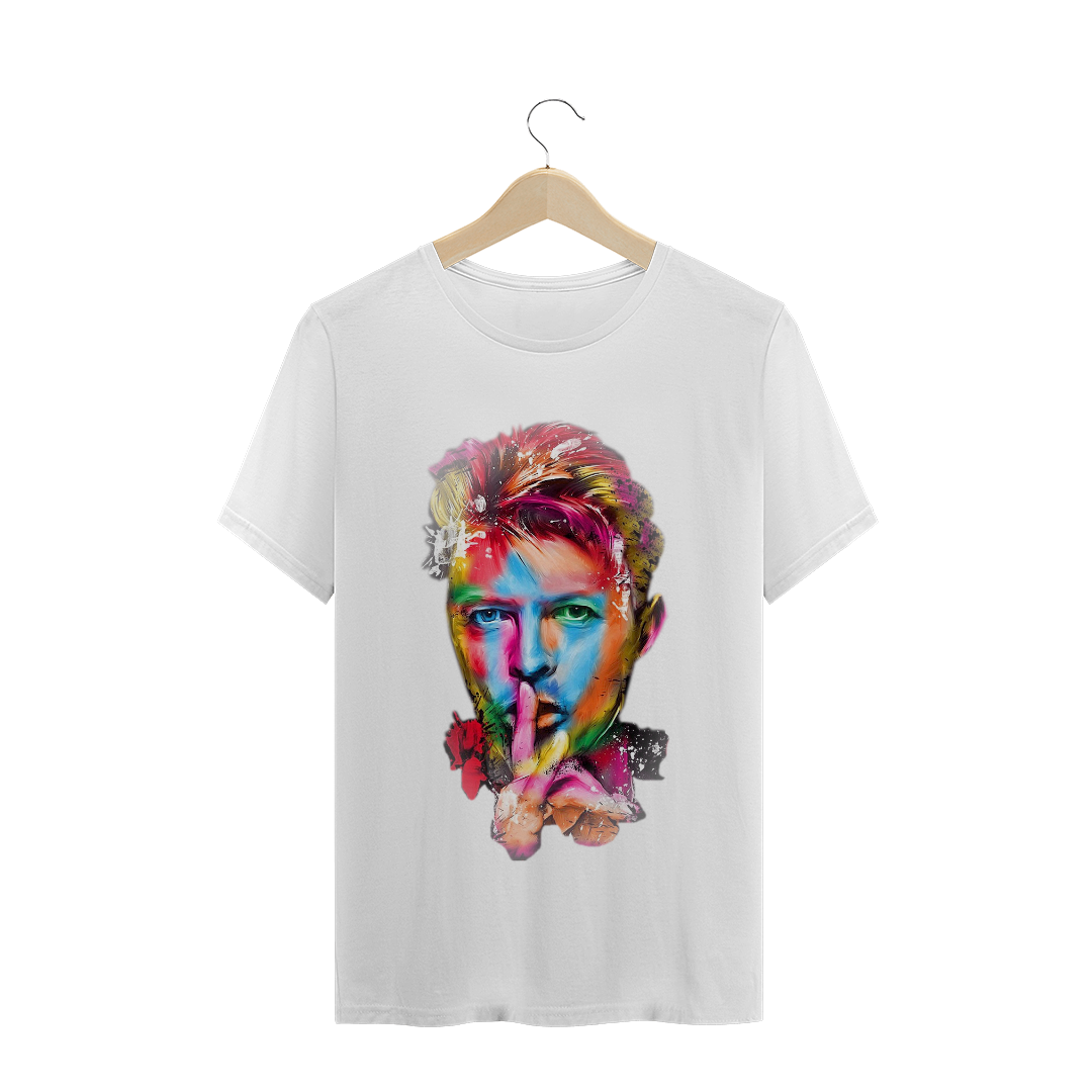 Nome do produto: CAMISETA DAVID BOWIE