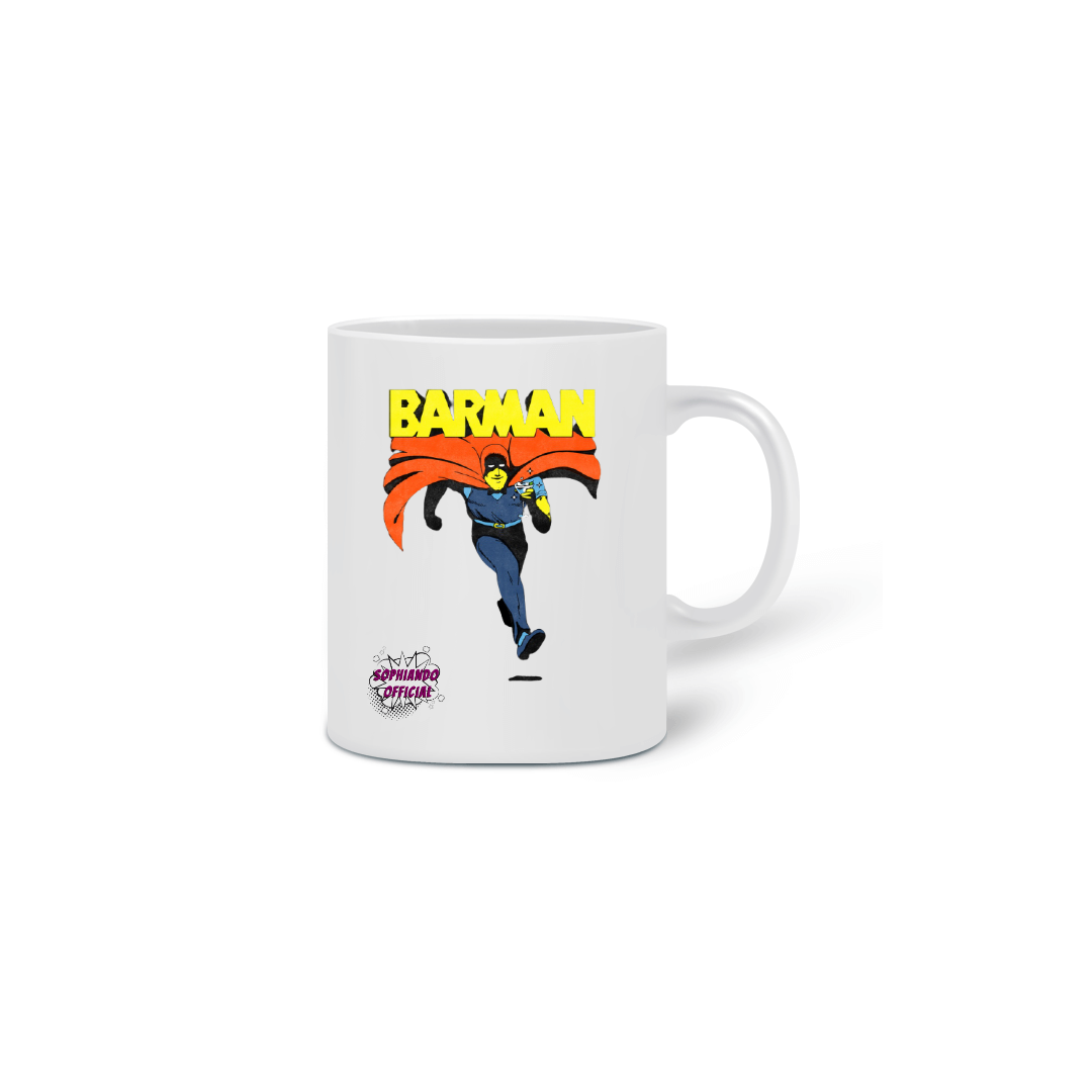 Nome do produto: Caneca Super Barman!!!