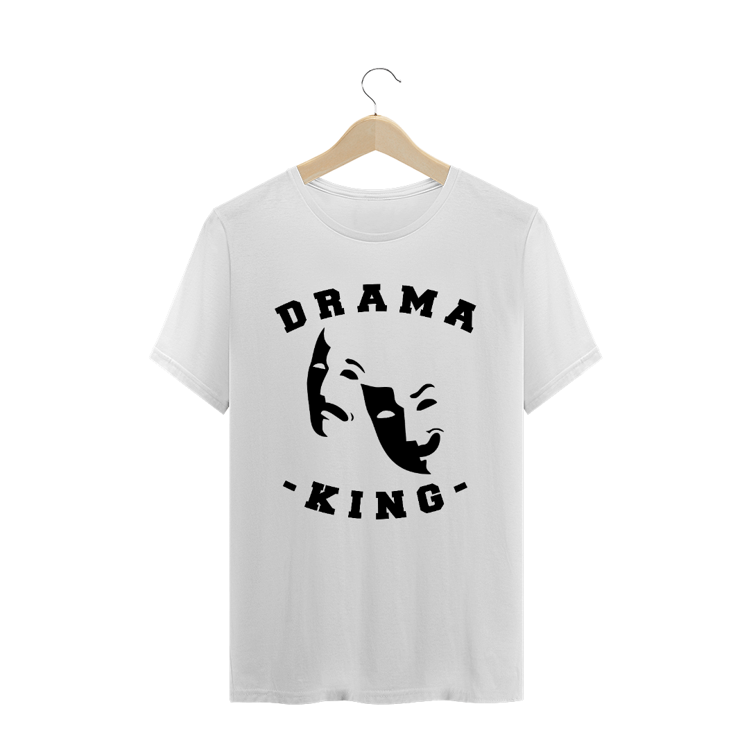 Nome do produto: Blusa Drama king - teatro (estampa preta)