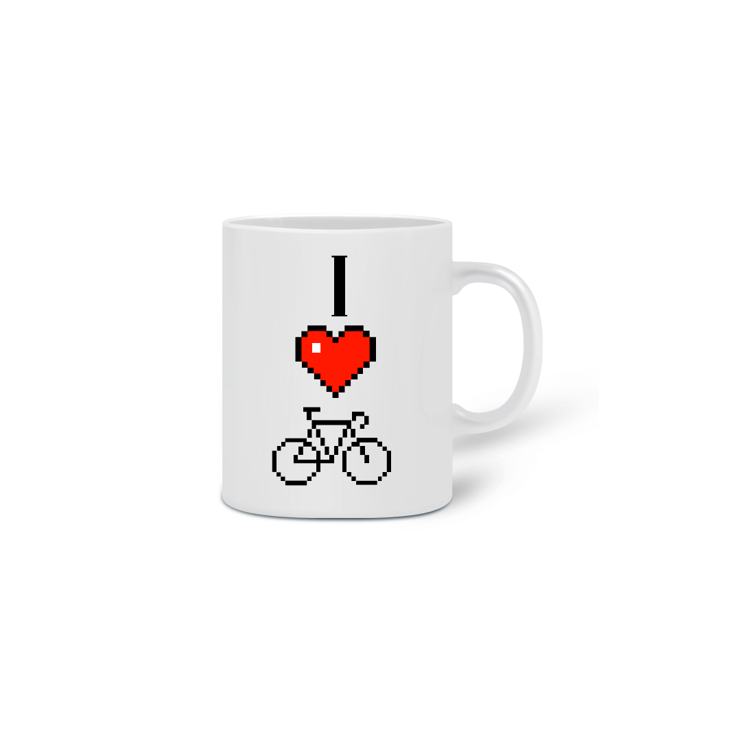 Nome do produto: Caneca I love bike 