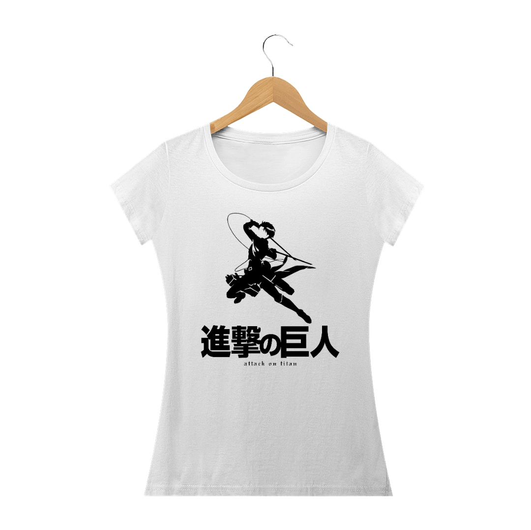 Nome do produto: Camiseta - Shingeki no Kyojin - Feminina 