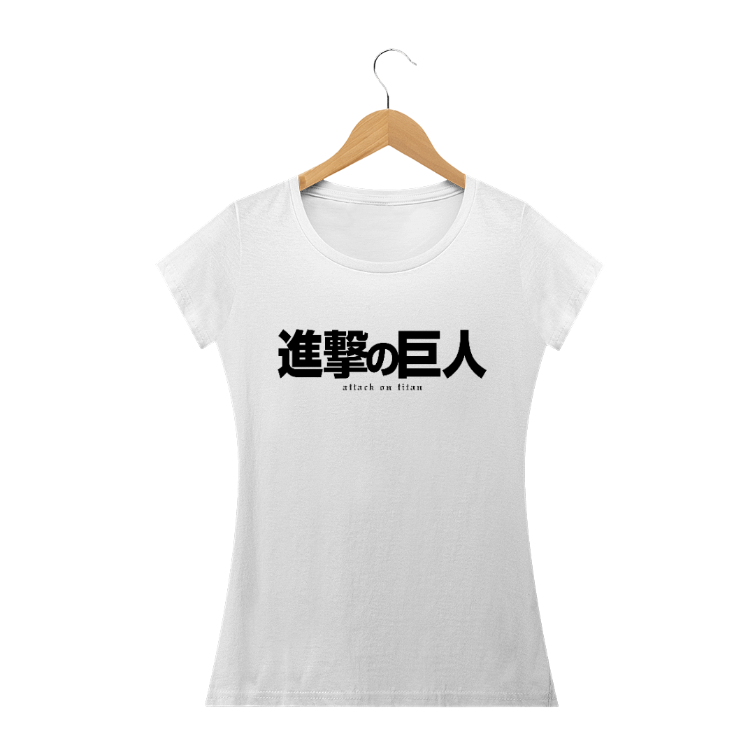 Nome do produto: Camiseta - Shingeki no Kyojin - Feminina 