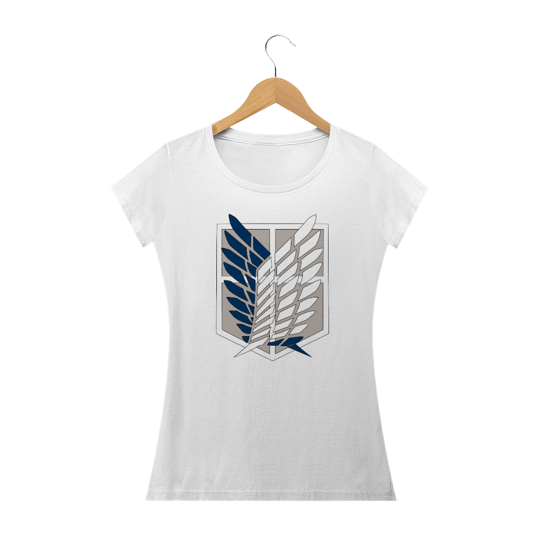 Nome do produto: Camiseta - Shingeki no Kyojin - Feminina 