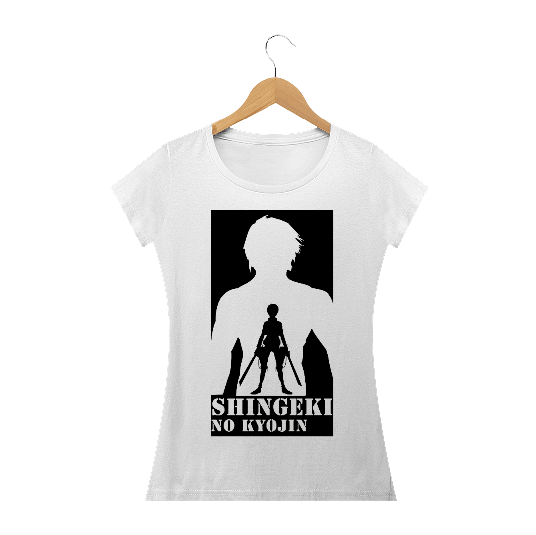 Nome do produto: Camiseta - Shingeki no Kyojin - Feminina 