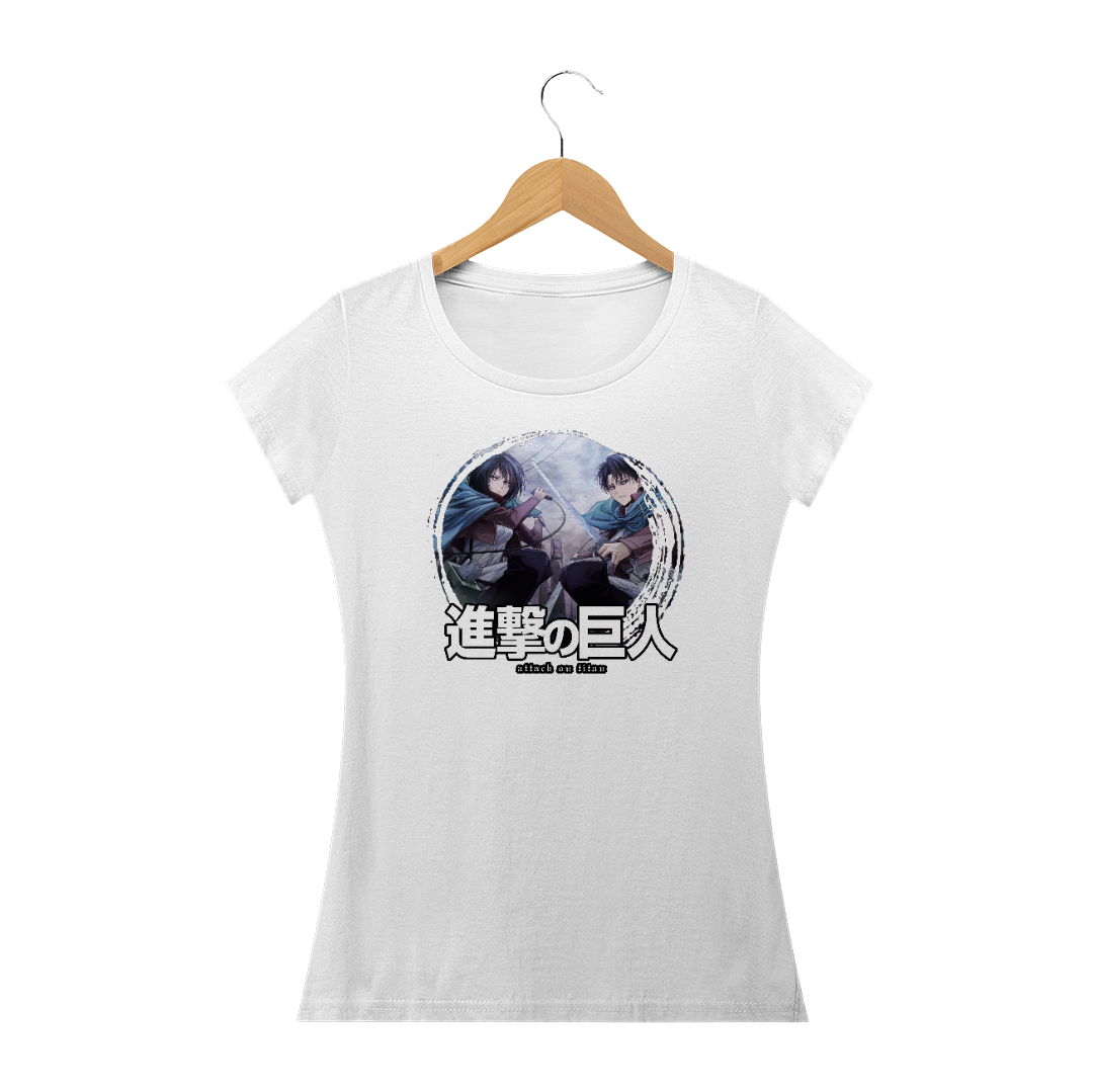 Nome do produto: Camiseta - Shingeki no Kyojin - Feminina 