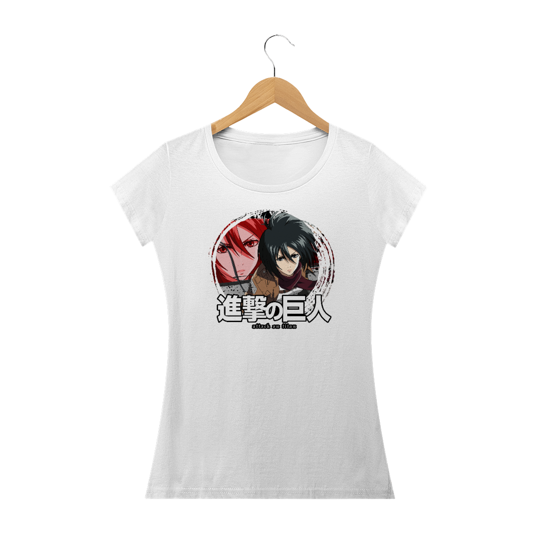 Nome do produto: Camiseta - Shingeki no Kyojin - Feminina 