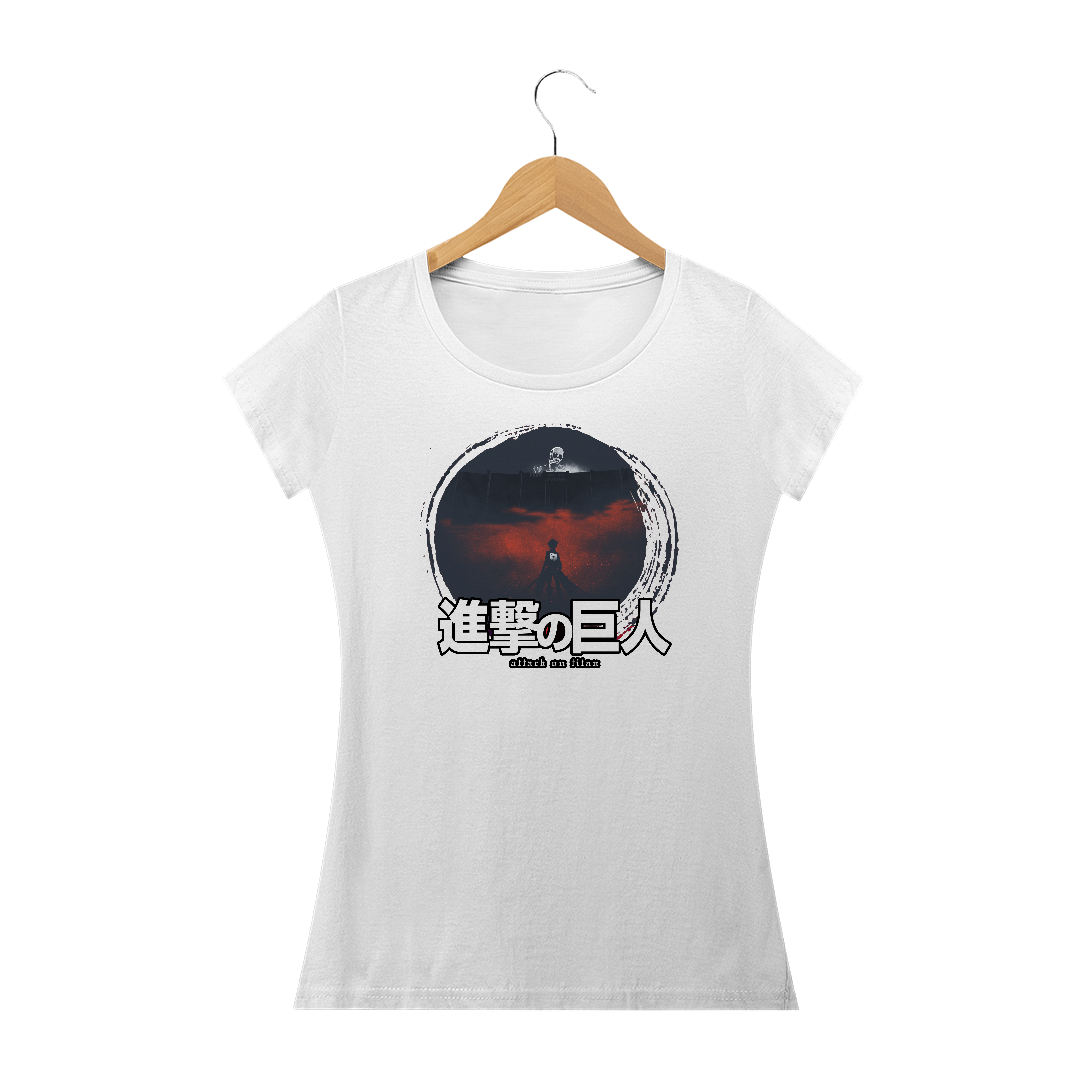 Nome do produto: Camiseta - Shingeki no Kyojin - Feminina 