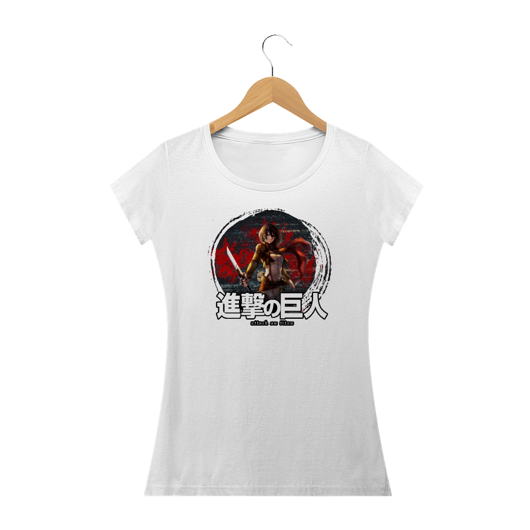 Nome do produto: Camiseta - Shingeki no Kyojin - Feminina 