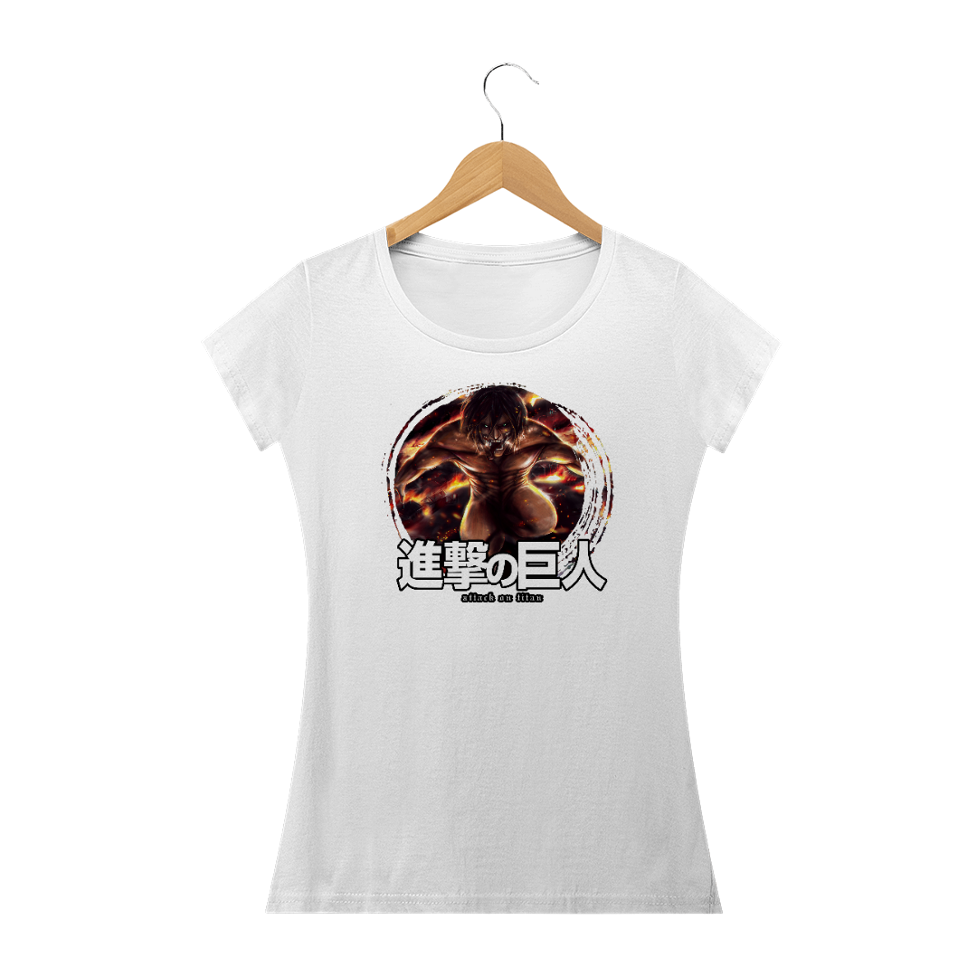 Nome do produto: Camiseta - Shingeki no Kyojin - Feminina 