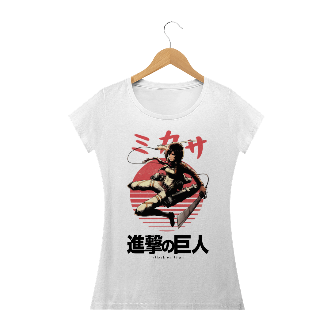 Nome do produto: Camiseta - Shingeki no Kyojin - Feminina 