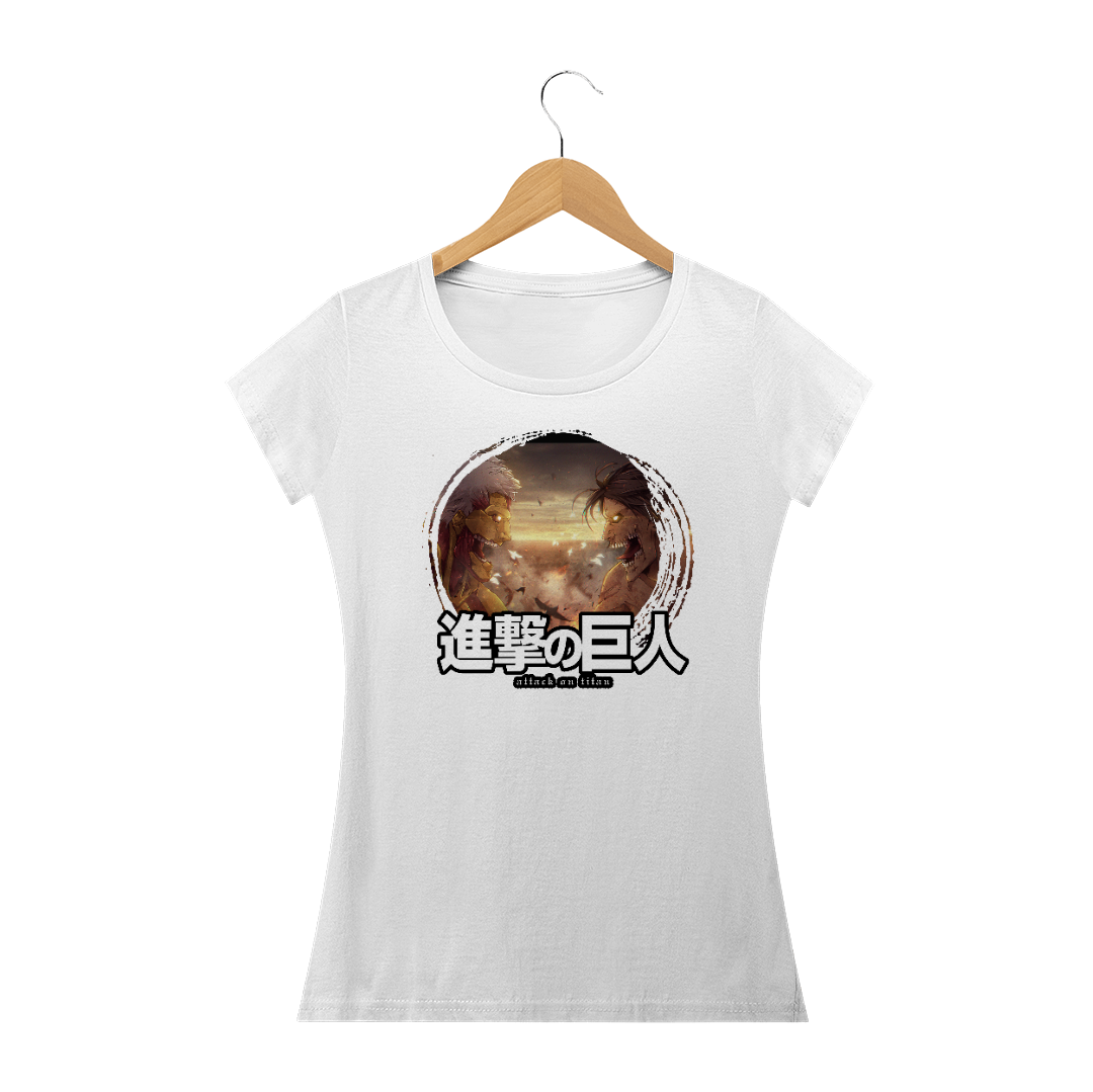 Nome do produto: Camiseta - Shingeki no Kyojin - Feminina 