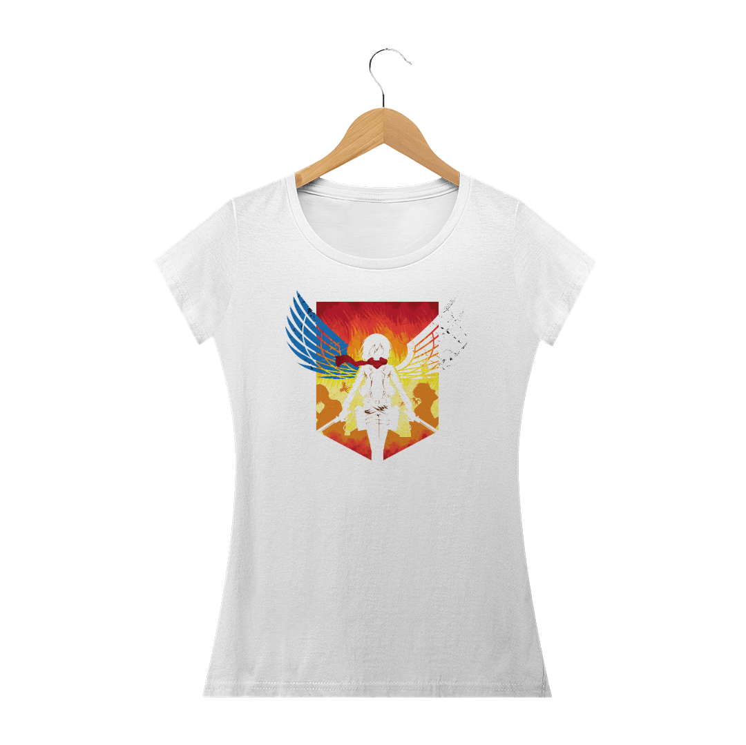 Nome do produto: Camiseta - Shingeki no Kyojin - Feminina 