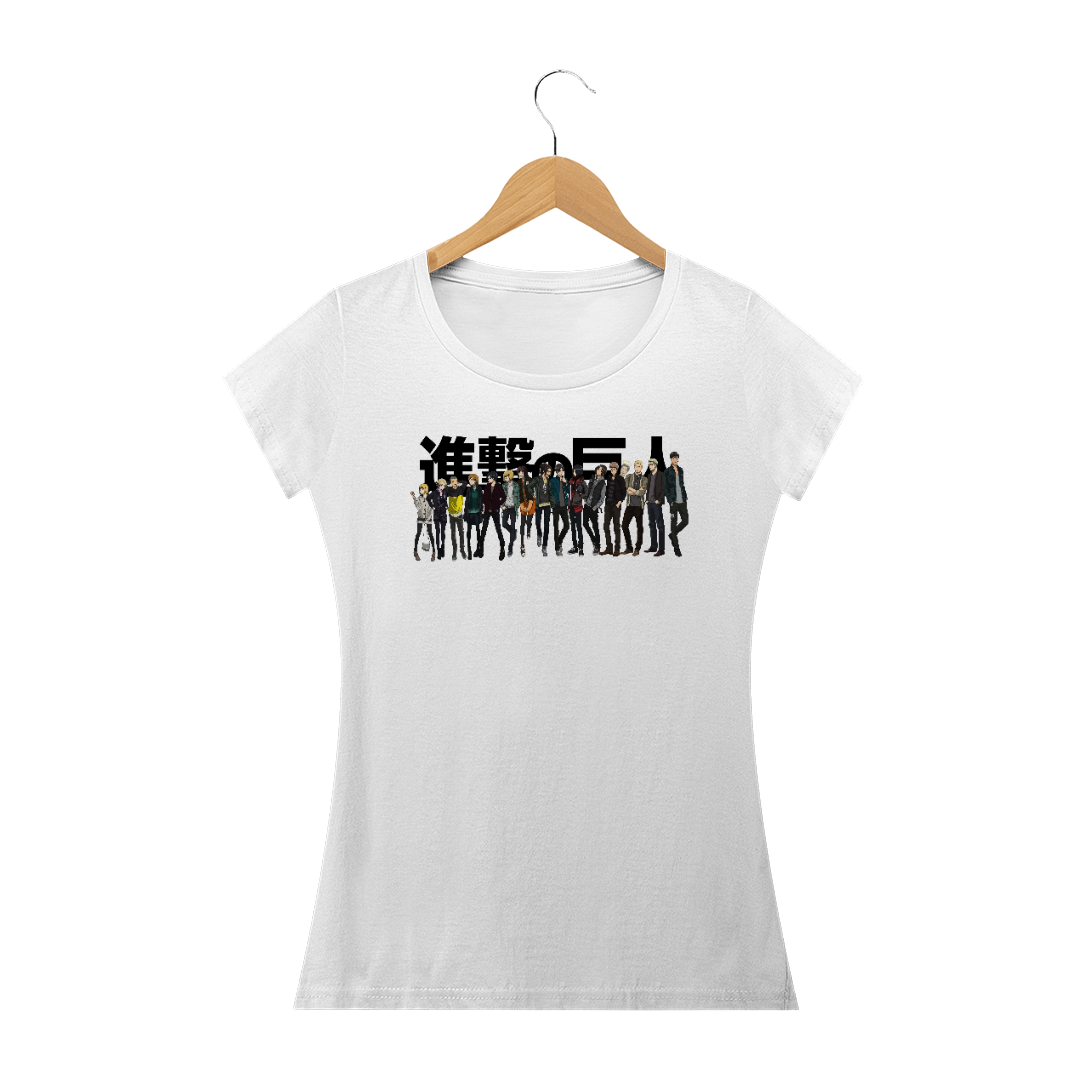 Nome do produto: Camiseta - Shingeki no Kyojin - Feminina 