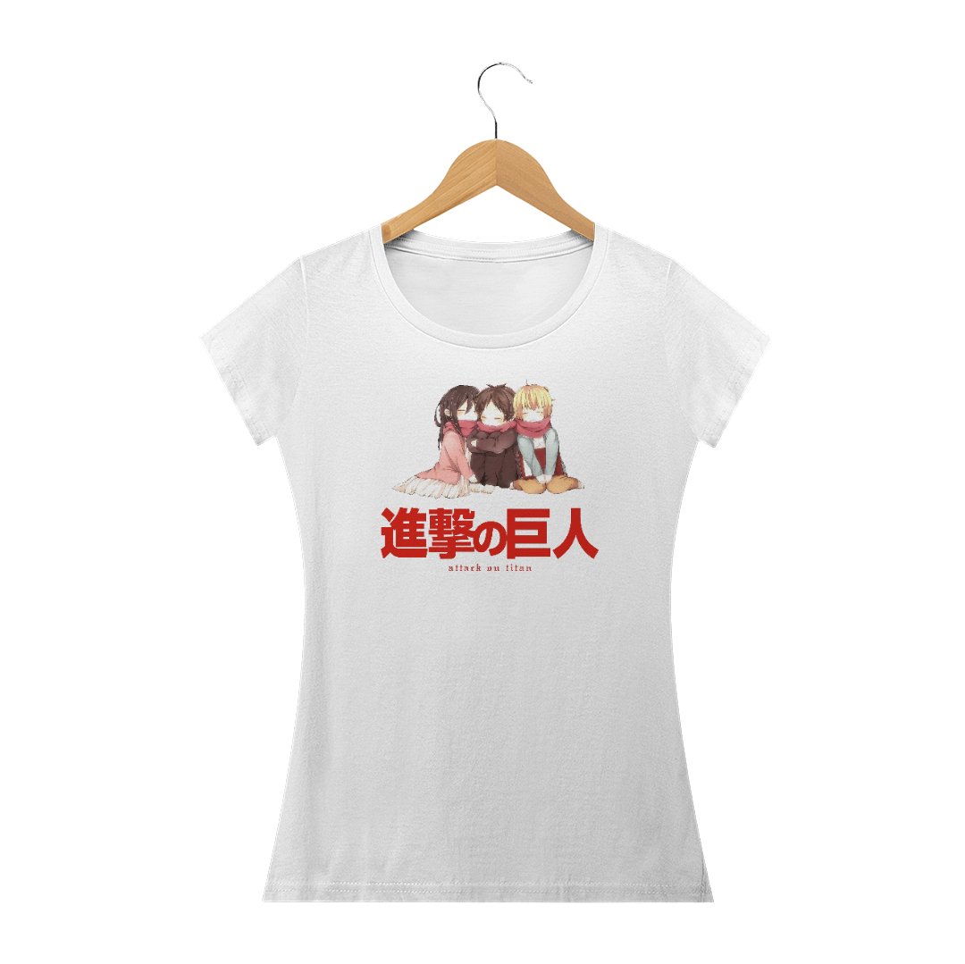 Nome do produto: Camiseta - Shingeki no Kyojin - Feminina 