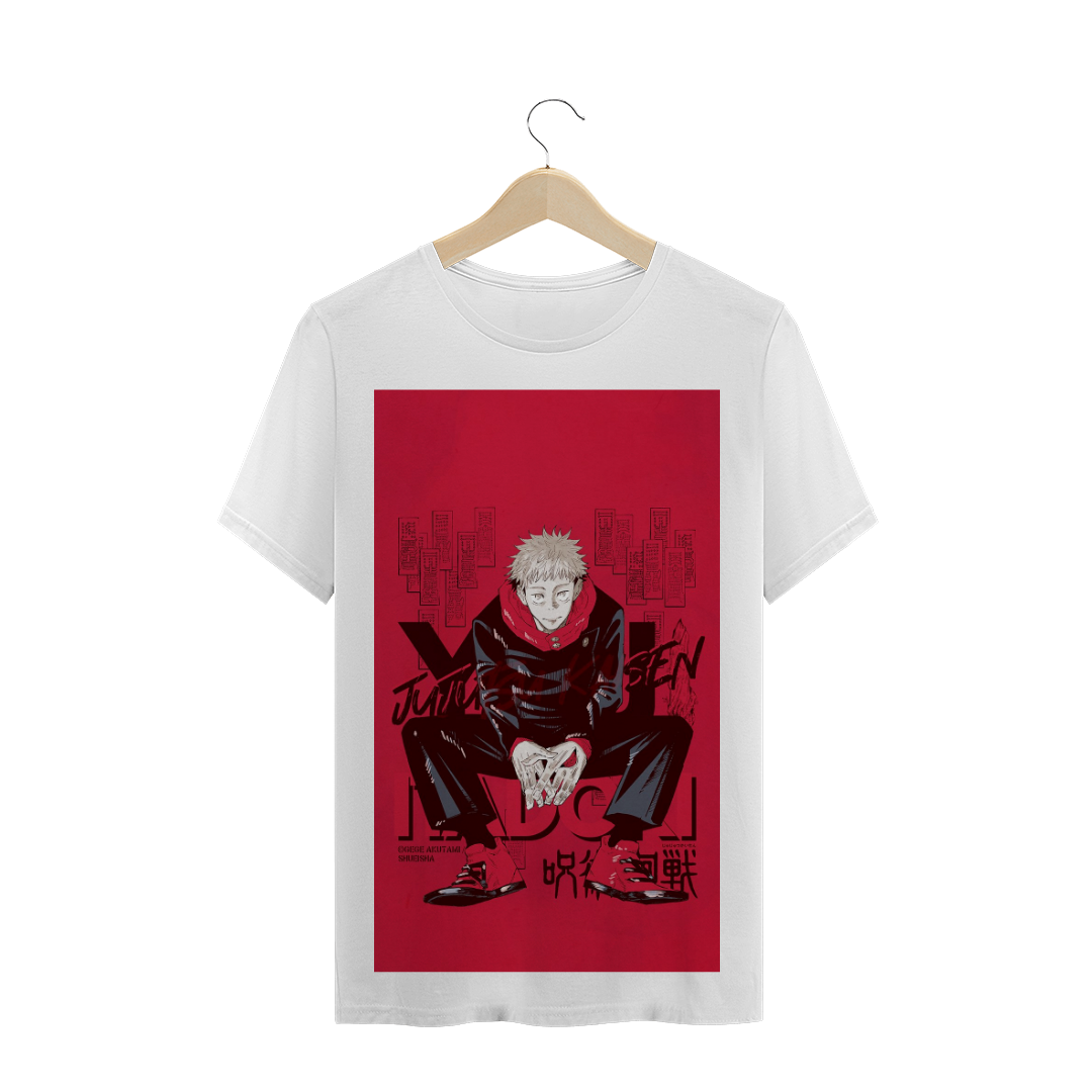Nome do produto: camiseta masculina  Yuji itadori jujutsu kaisen mangá