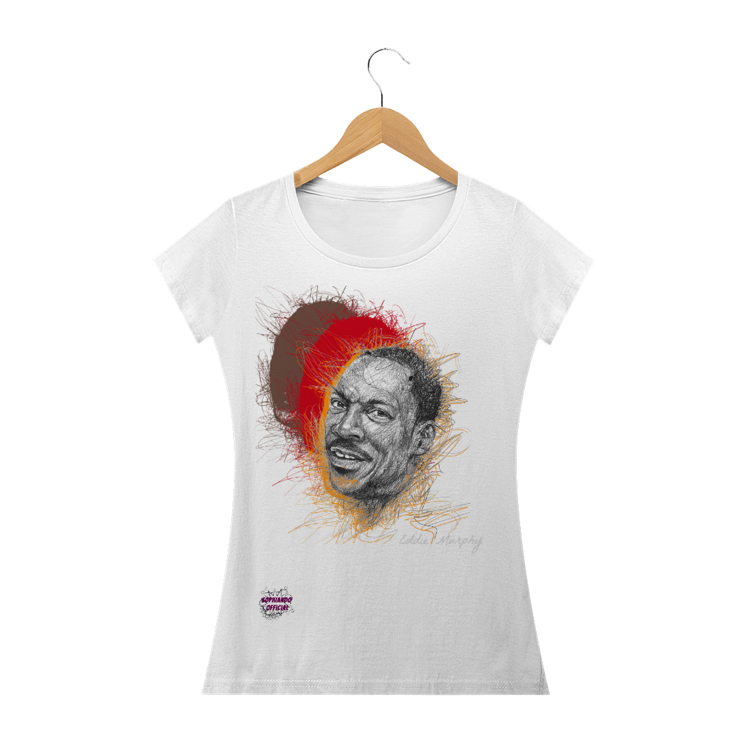 Nome do produto: Eddie Murphy! Camisa Feminina Baby Long Quality