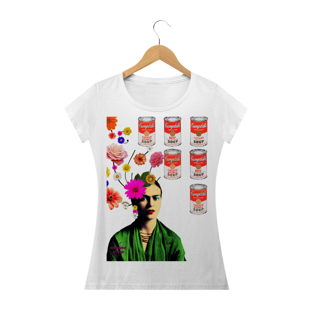 Nome do produto: Pop Art! Camisa Feminina Baby Long Quality
