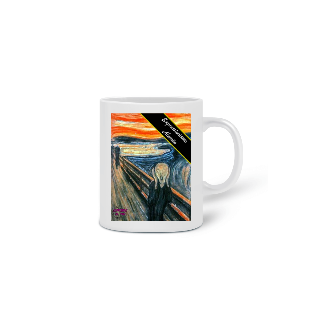 Nome do produto: Caneca Expressionismo Alemão