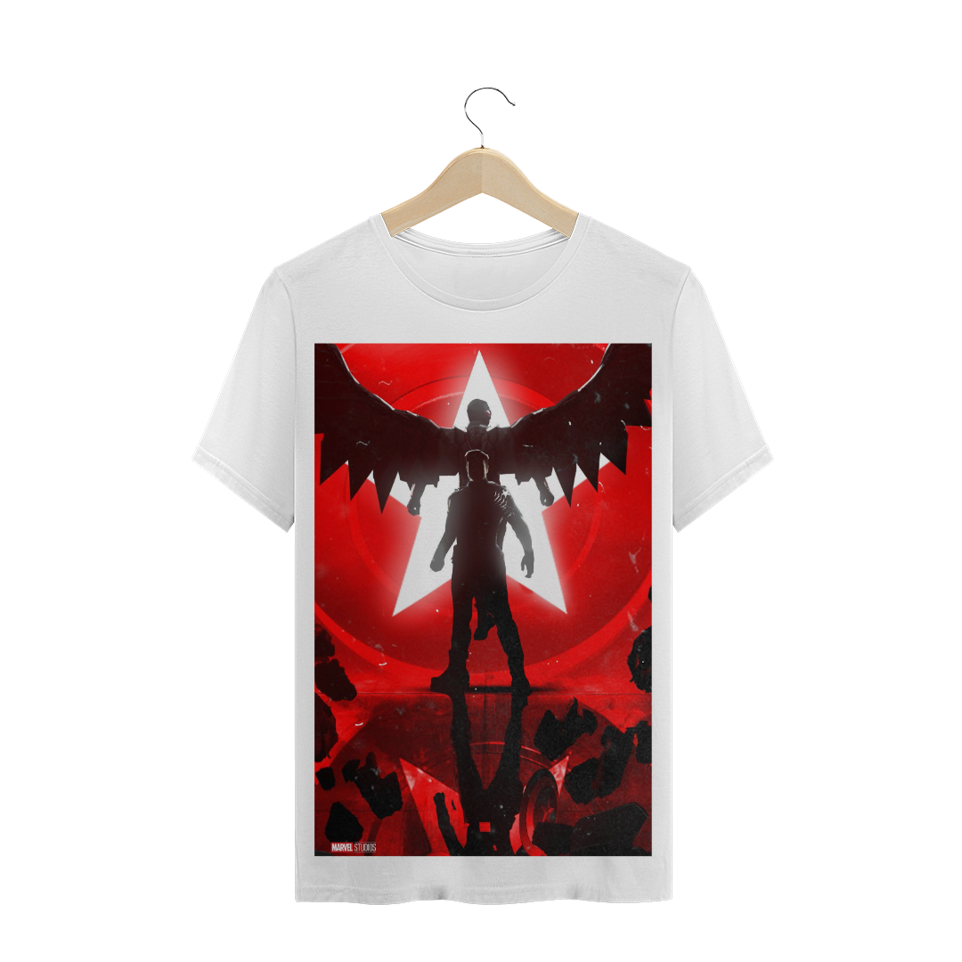 Nome do produto: Camiseta Falcão Negro e Soldado Invernal