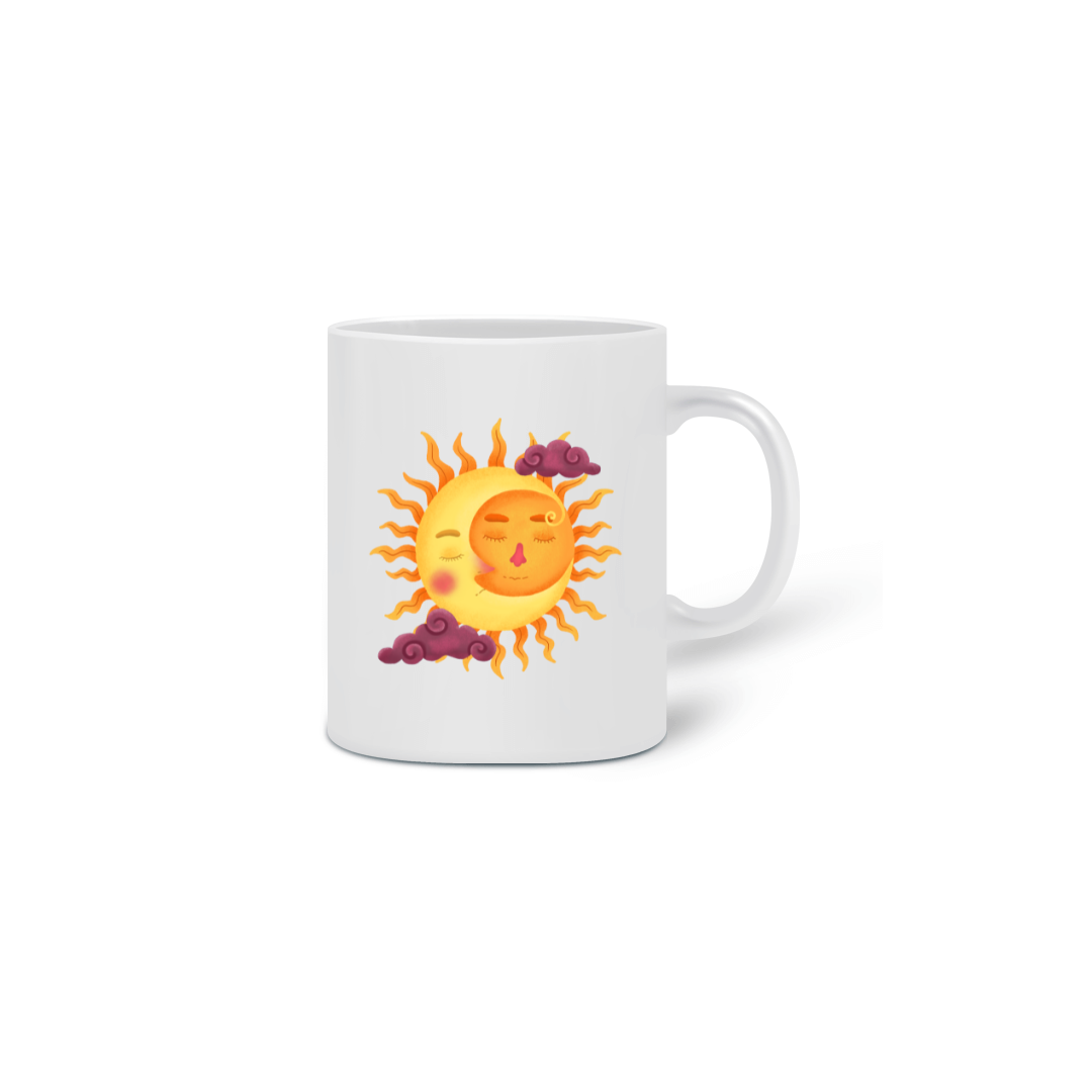 Nome do produto: CANECA SOL E LUA