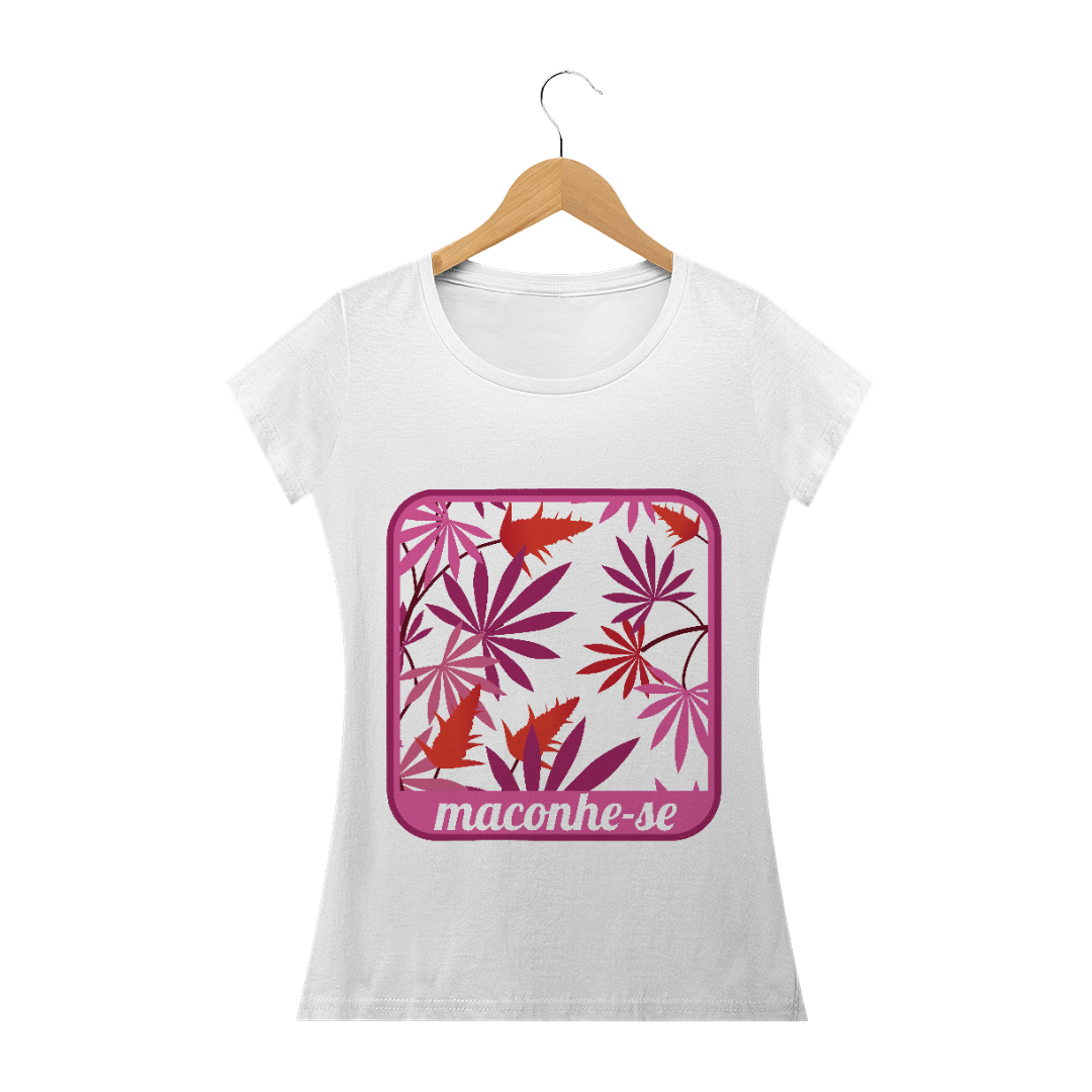 Nome do produto: Baby Long Maconhe-se Rosa