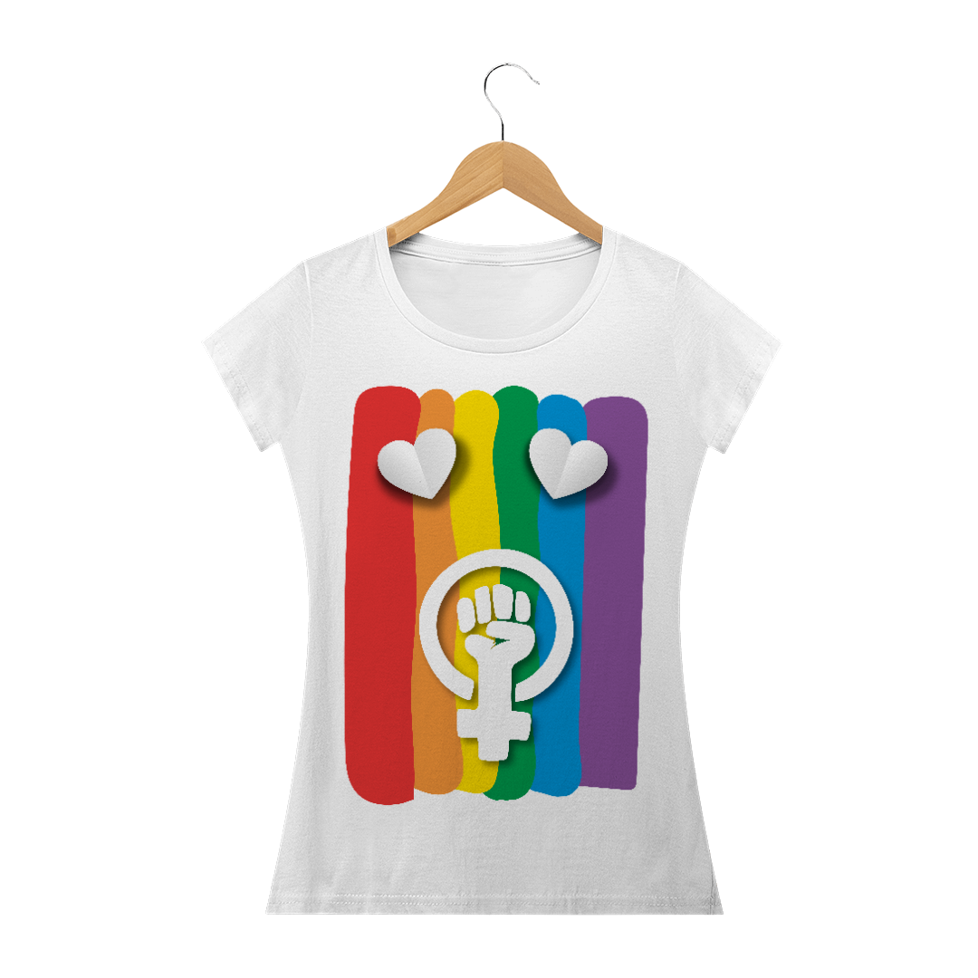 Nome do produto: Baby Long LGBTQIA+, Feminismo e Amor