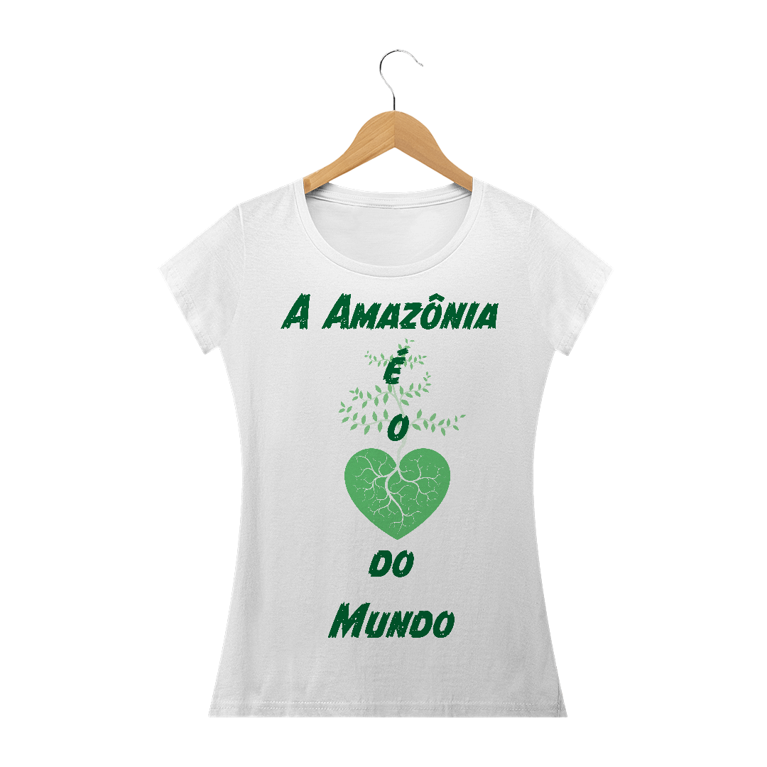 Nome do produto: Baby Long A Amazônia é o Coração do Mundo