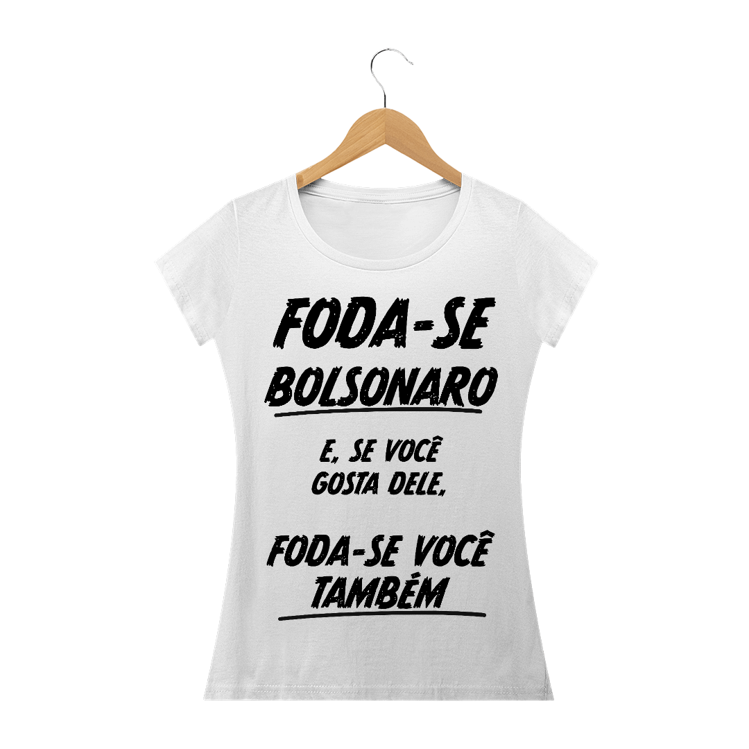 Nome do produto: Baby Long Foda-se Bolsonaro