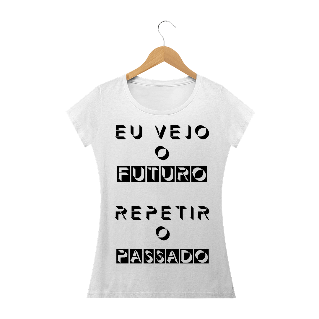 Nome do produto: Baby Long Eu Vejo o Futuro Repetir o Passado