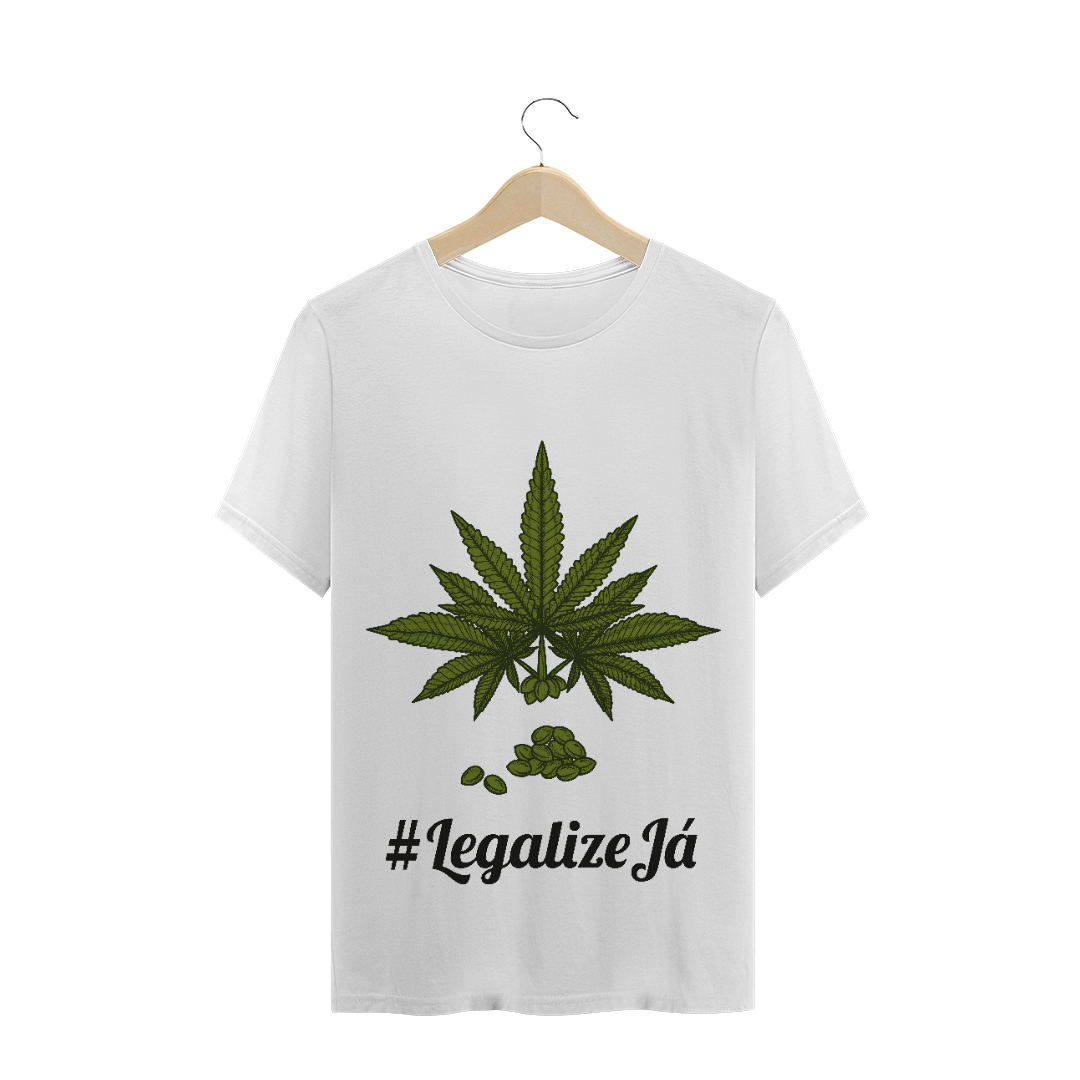 Nome do produto: T-Shirt #LegalizeJá