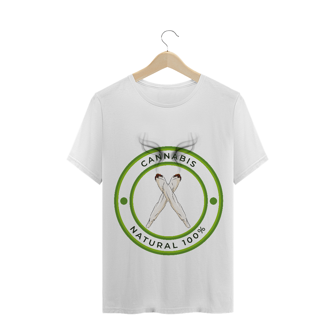 Nome do produto: T-Shirt Cannabis Natural 100