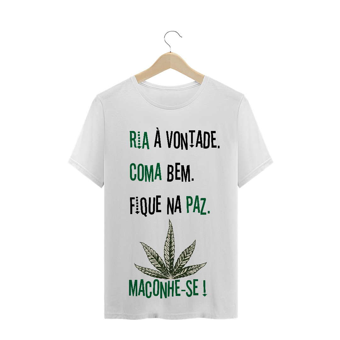 Nome do produto: T-Shirt Fique na Paz