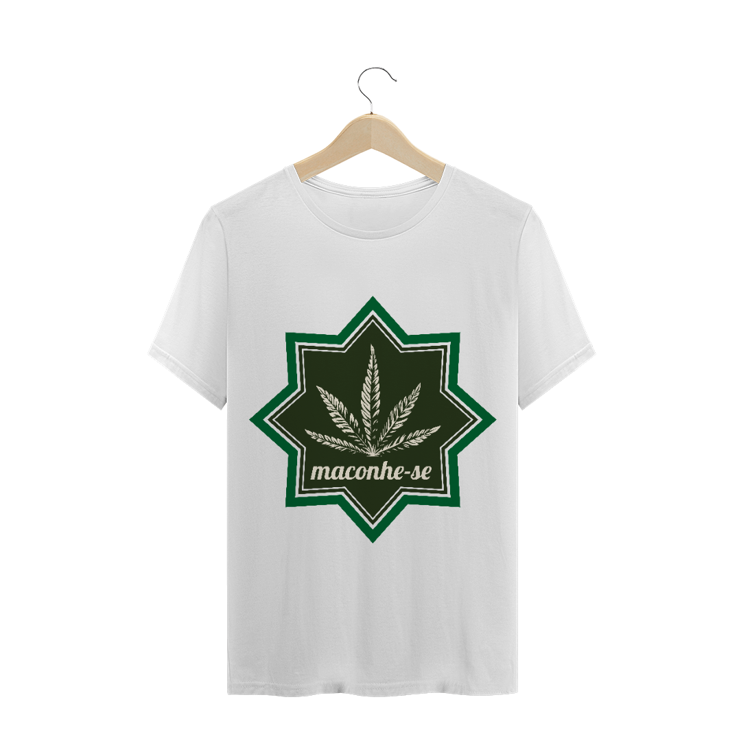 Nome do produto: T-Shirt Maconhe-se Geométrico
