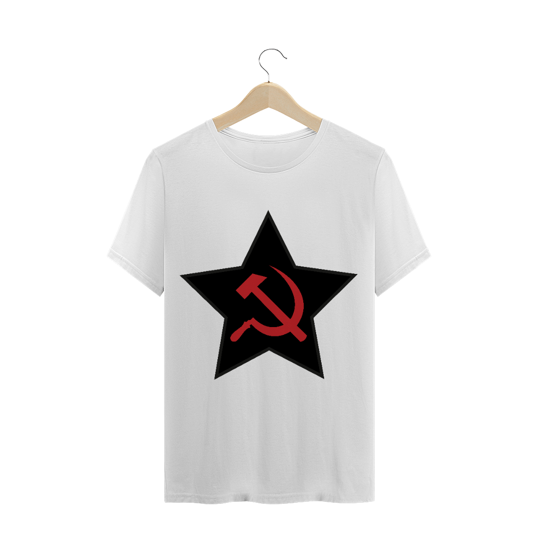 Nome do produto: T-Shirt Comunismo Estrela Preta