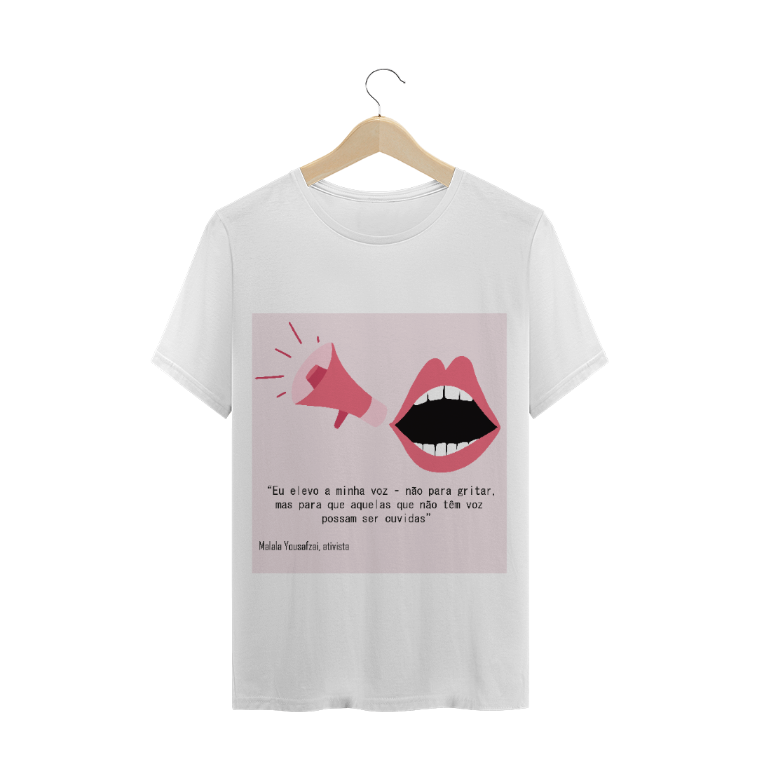 Nome do produto: T-Shirt Voz Malala