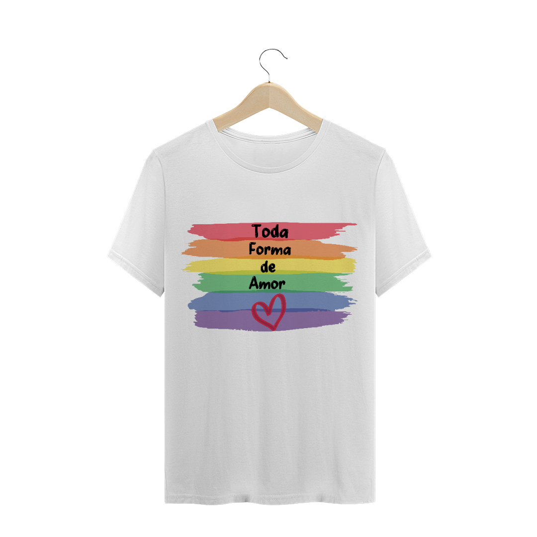Nome do produto: T-Shirt Toda Forma de Amor