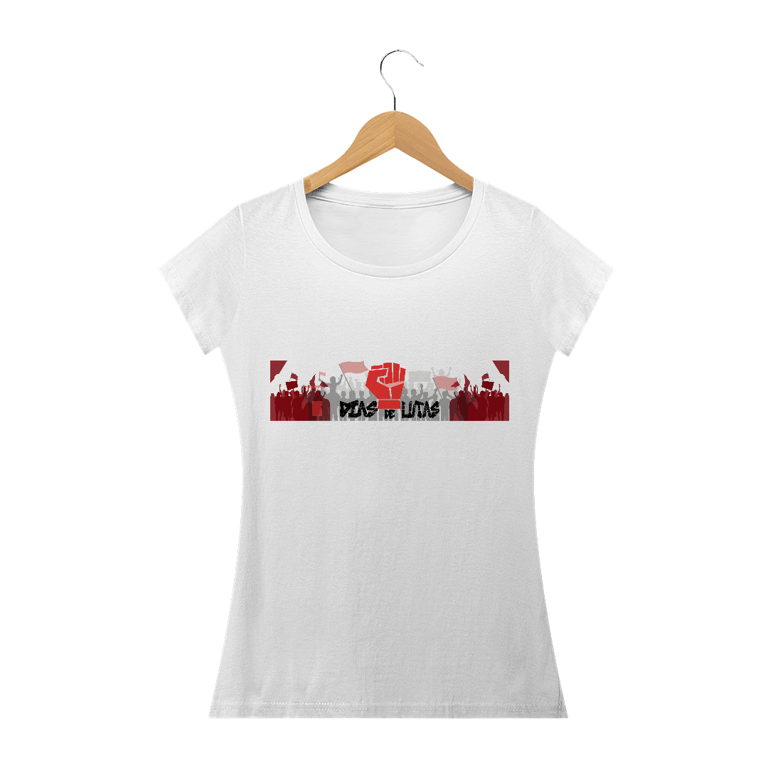 Nome do produto: Baby Long Manifestação Dias de Lutas