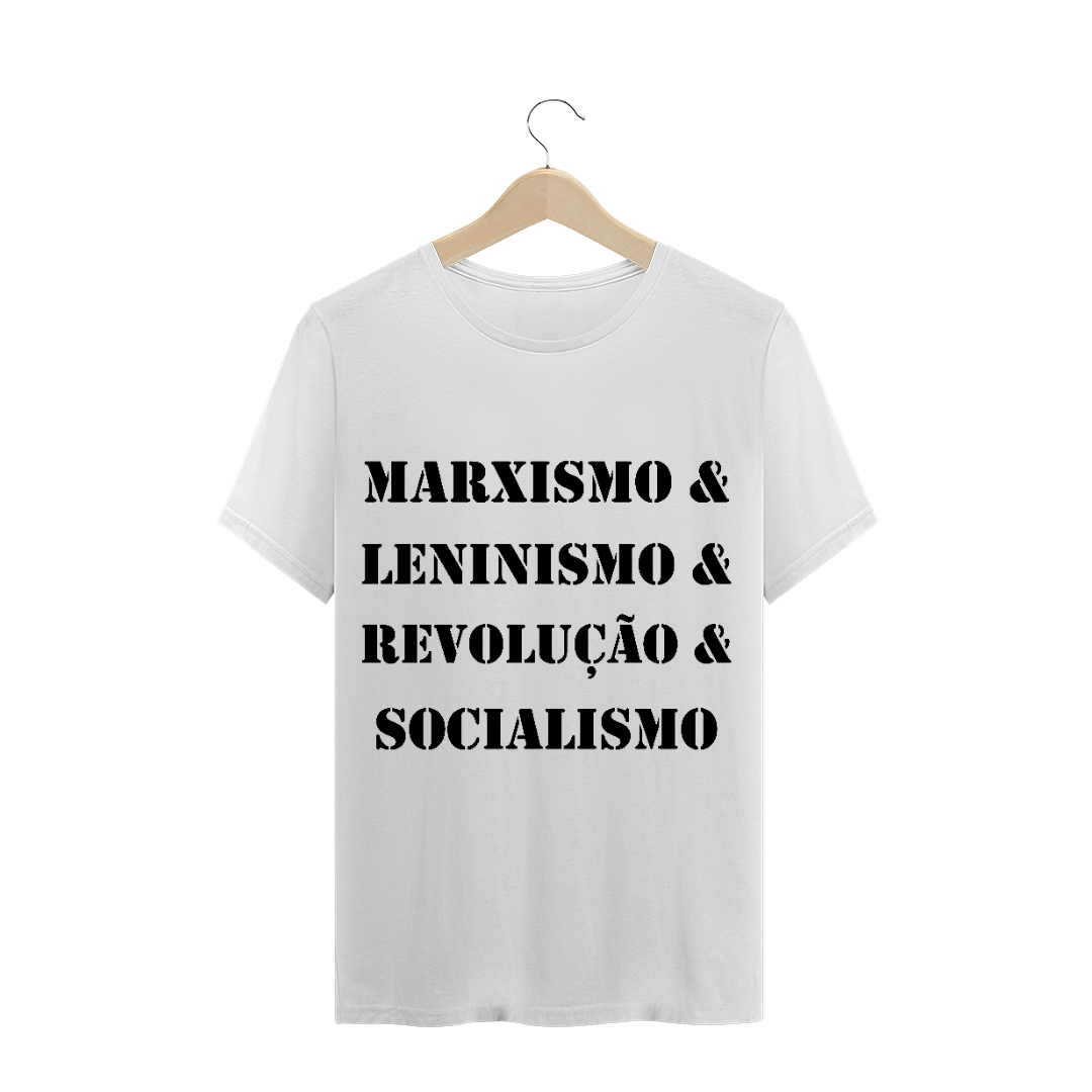 Nome do produto: T-Shirt Marxismo & Leninismo & Revolução & Socialismo
