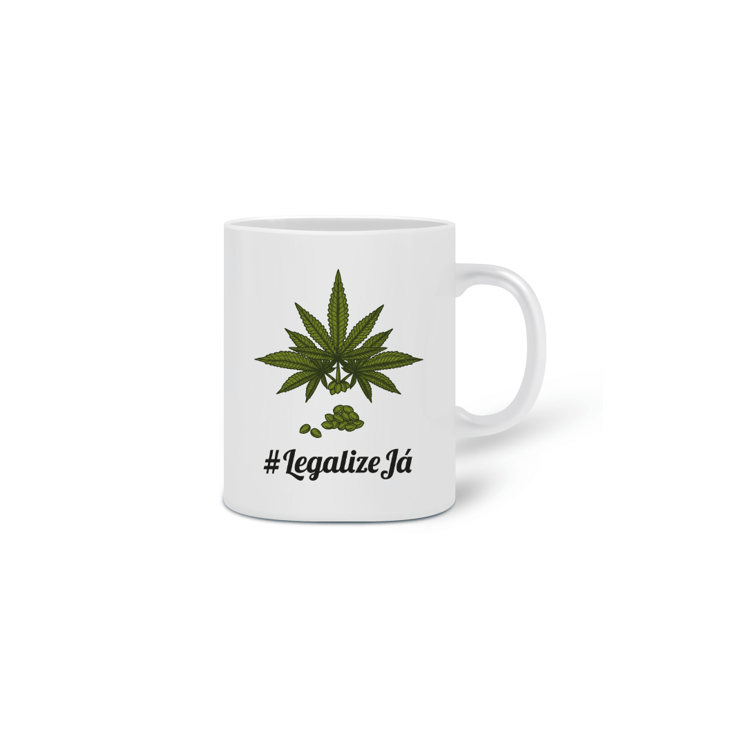 Nome do produto: Caneca #LegalizeJá