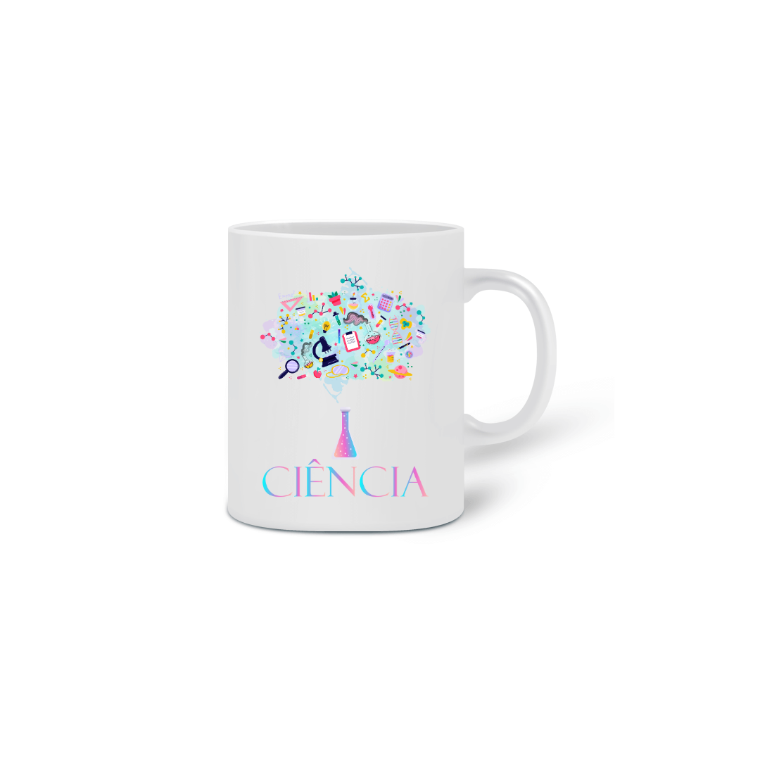 Nome do produto: Caneca Ciência