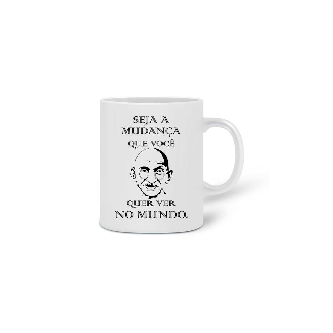 Nome do produto: Caneca Gandhi