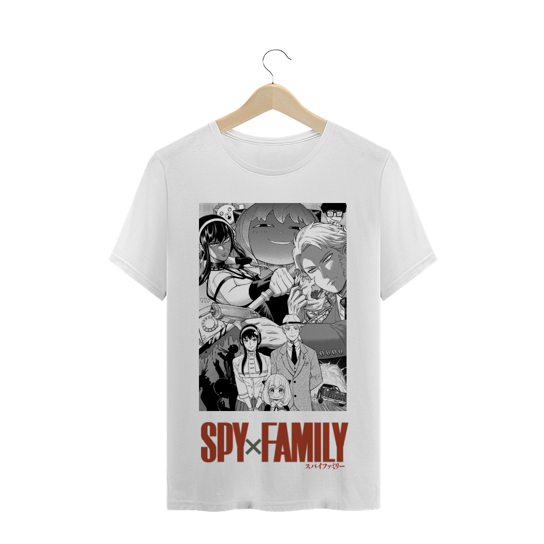 Nome do produto: CAMISETA T-SHIRT MANGÁ SPYxFAMILY 