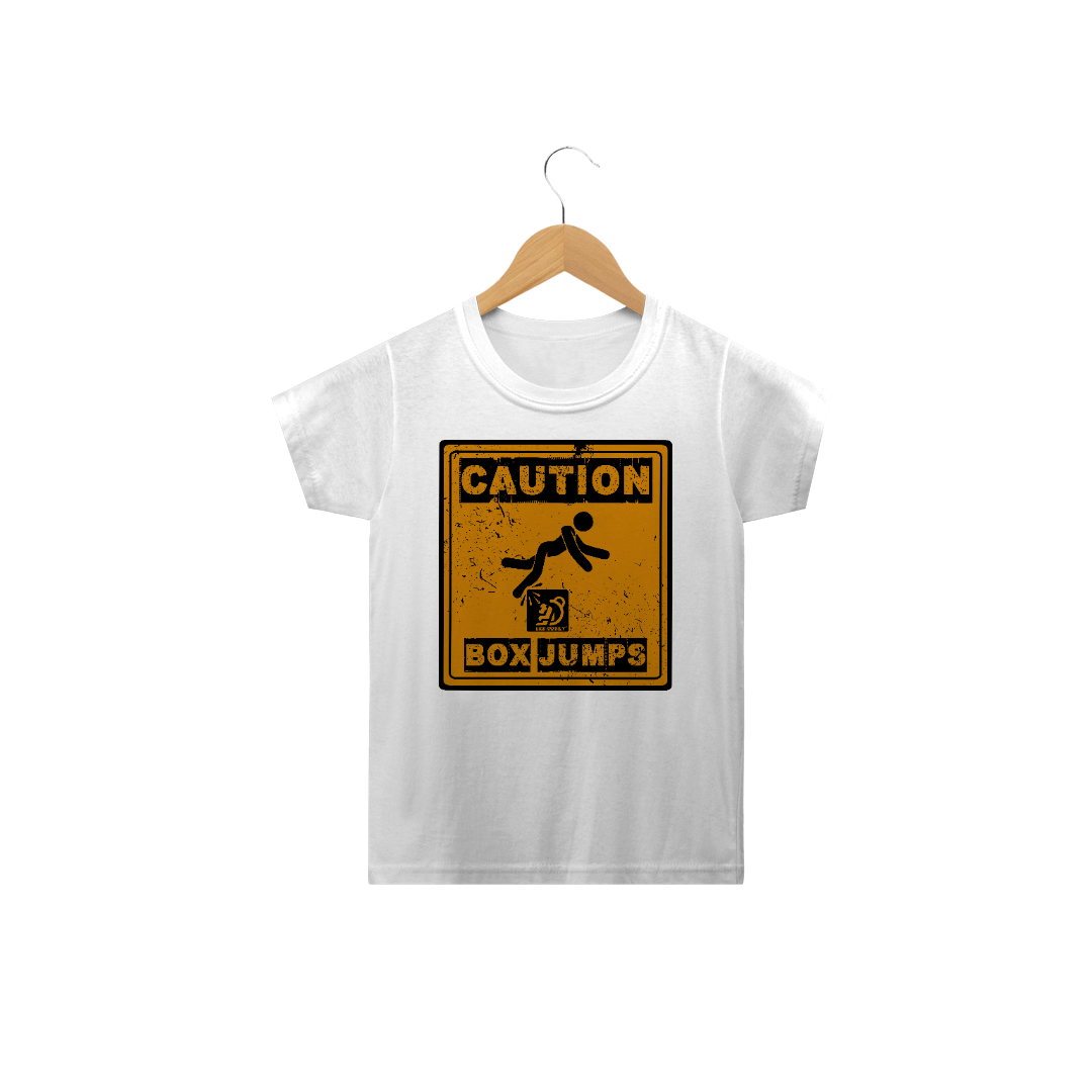 Nome do produto: T-SHIRT INFANTIL CAUTION