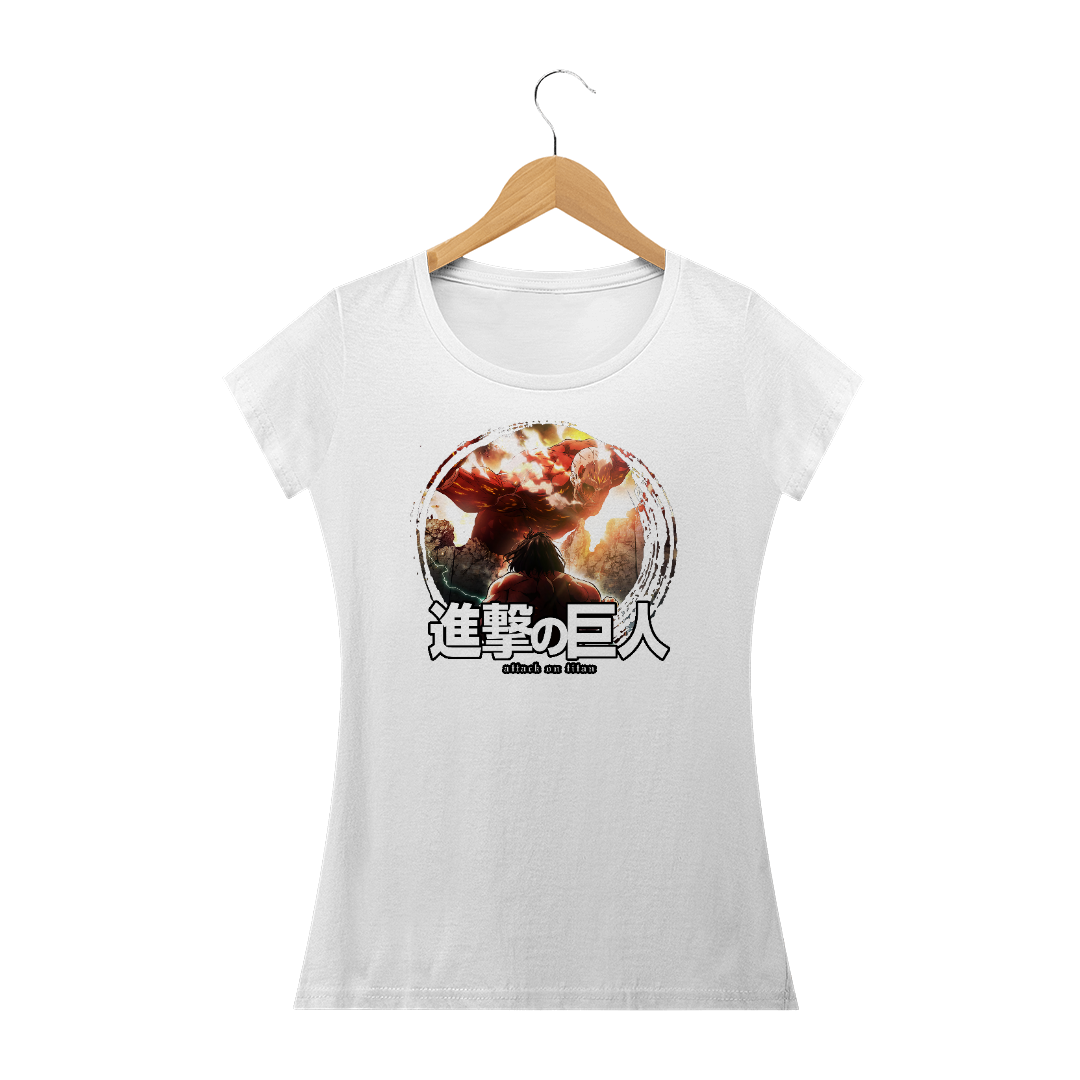 Nome do produto: Camiseta - Shingeki no Kyojin - Feminina